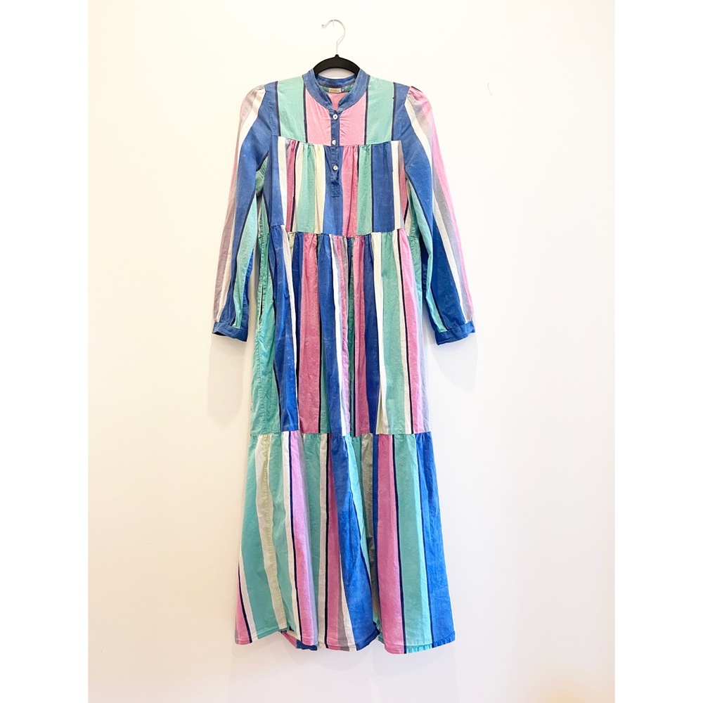 Matta Matilde Happy Maxi Dress / Coverup in "Waves" - Size M - Picture 1 of 6